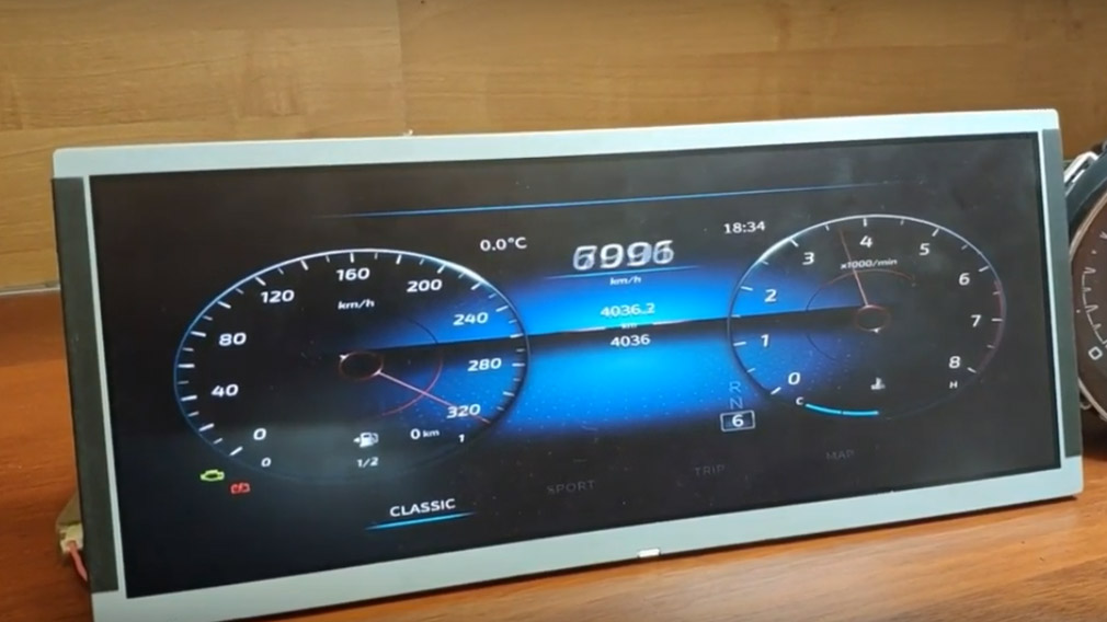 Представлен новый образец цифровой «приборки» для Lada Vesta веста