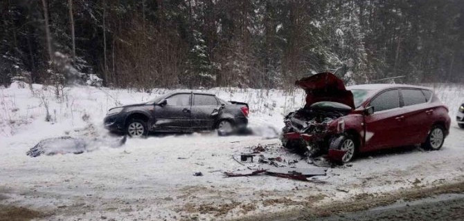 Мужчина и женщина погибли в ДТП около Воткинска