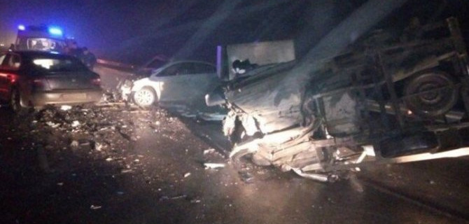 В массовом ДТП в Крыму погиб человек