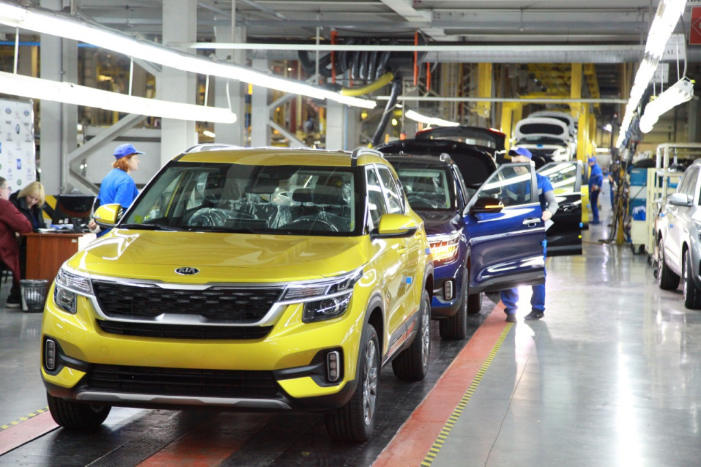 Сборка KIA Seltos на Автоторе