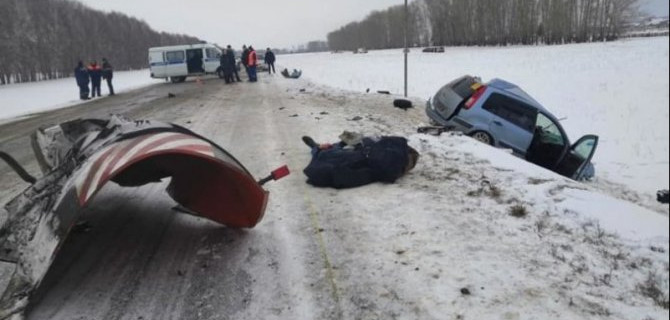 Два человека погибли в ДТП в Бакалинском районе Башкирии