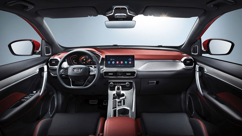 Geely Coolray приехал в Россию джили 3