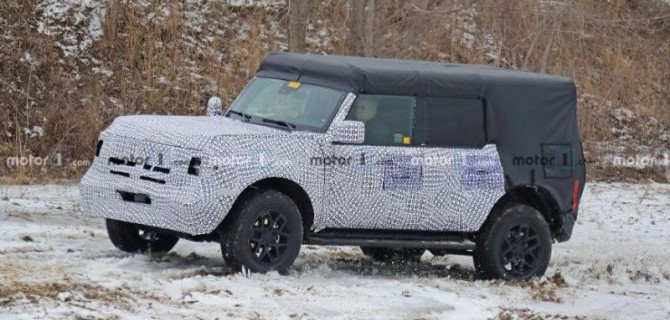 Возрождённый Ford Bronco представят уже весной