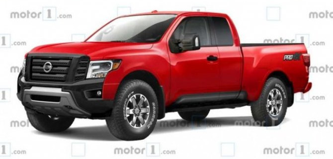 Стал известен облик обновлённого пикапа Nissan Navara