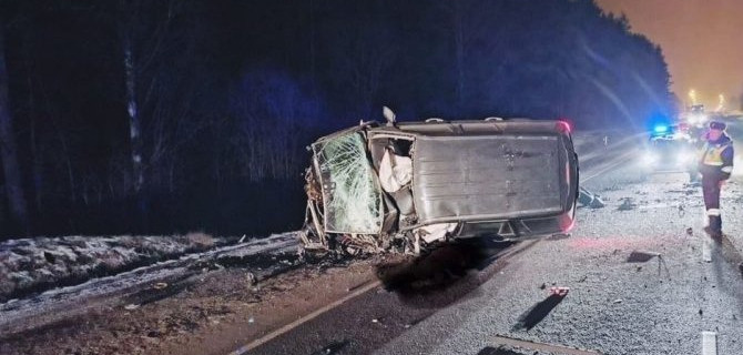 В ДТП под Лугой погибли два человека