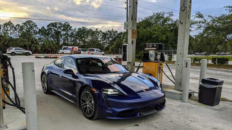 Porsche Taycan Turbo: пробег оказался больше заявленного тайкан 2