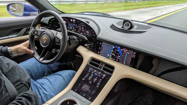 Porsche Taycan Turbo: пробег оказался больше заявленного тайкан 3