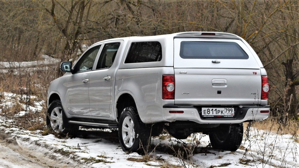 Российская версия пикапа JAC T6 получила кунг як 2