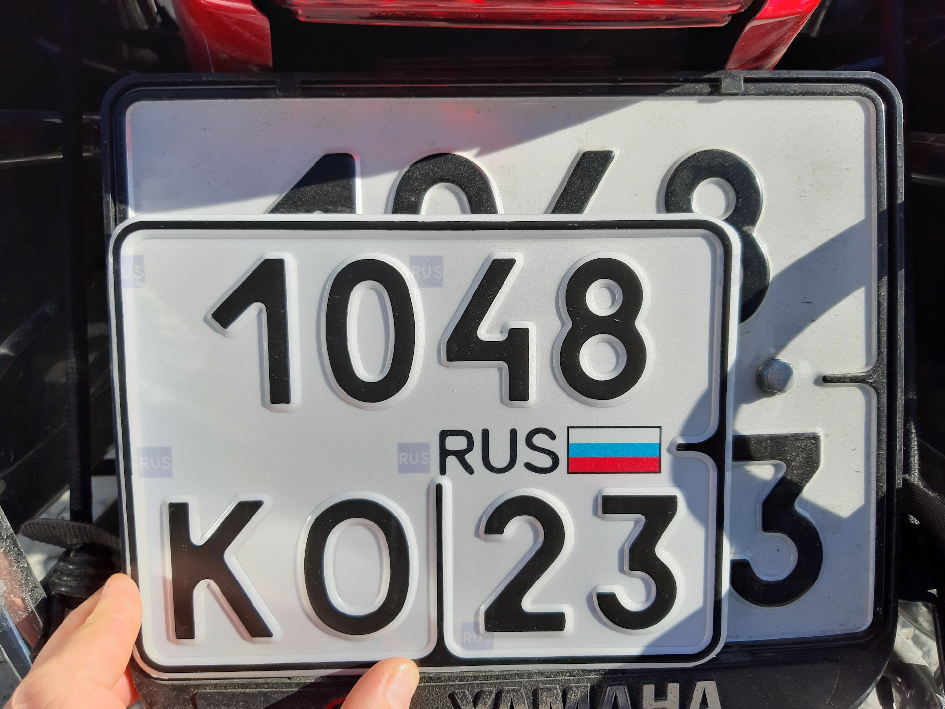 В России появятся новые номера для мототехники номер 2