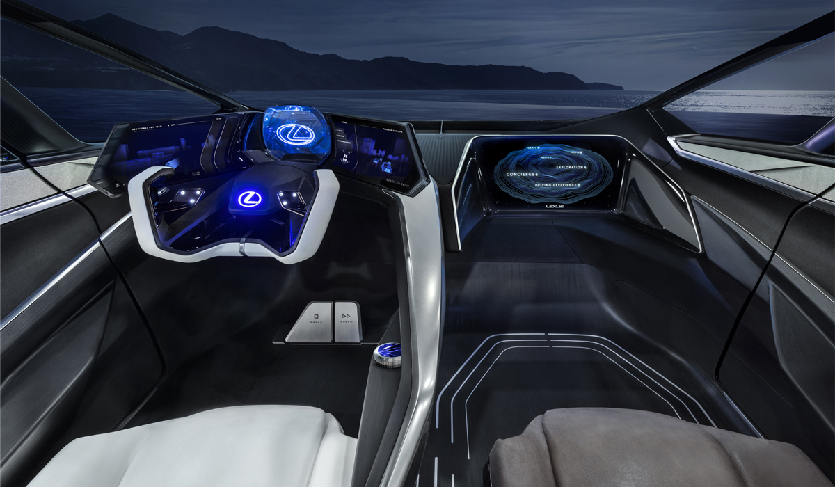 Lexus работает над собственным автопилотом лексус 3