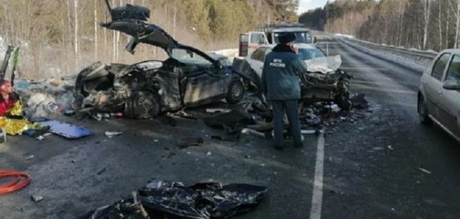 Женщина погибла в ДТП в Башкирии
