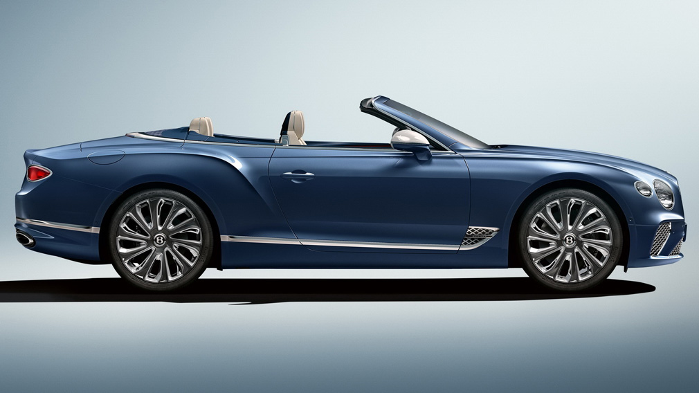 Bentley Continental GTС получил уникальную отделку бентли 2