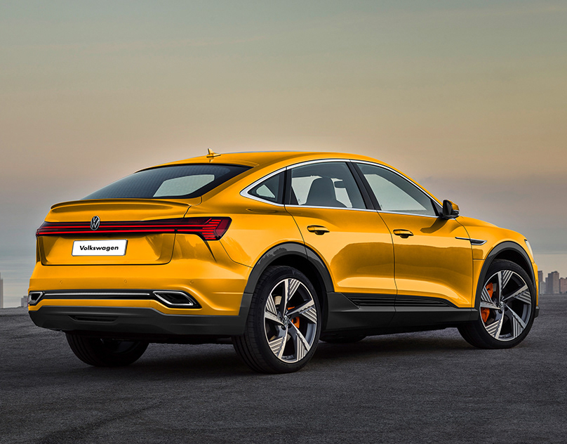 Volkswagen опубликовал изображения нового кроссовера нивус 2