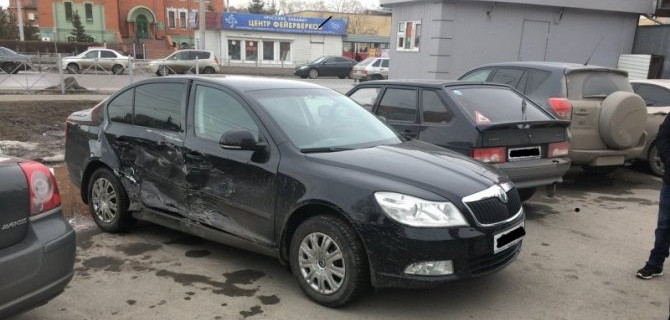 Двое детей пострадали в ДТП в центре Омска