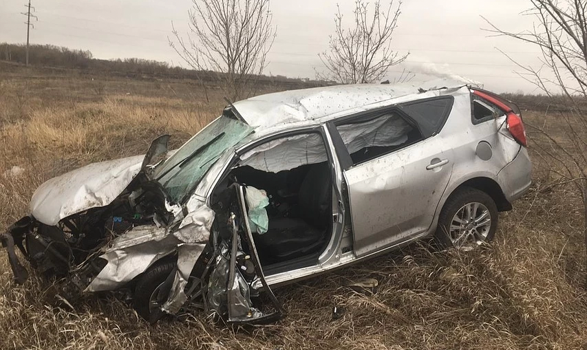 Под Михайловом разбился насмерть водитель Kia Ceed