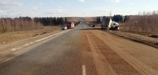 Женщина-водитель погибла в ДТП под Ижевском