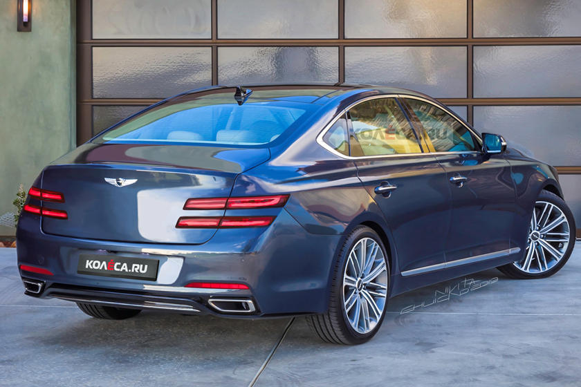 Как выглядит обновлённый Genesis G70? генезис 2
