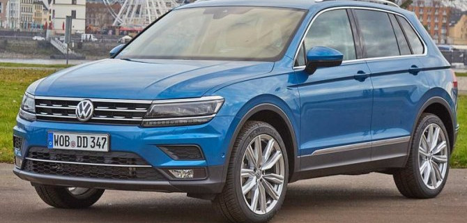 Падение рубля: подорожал Volkswagen Tiguan