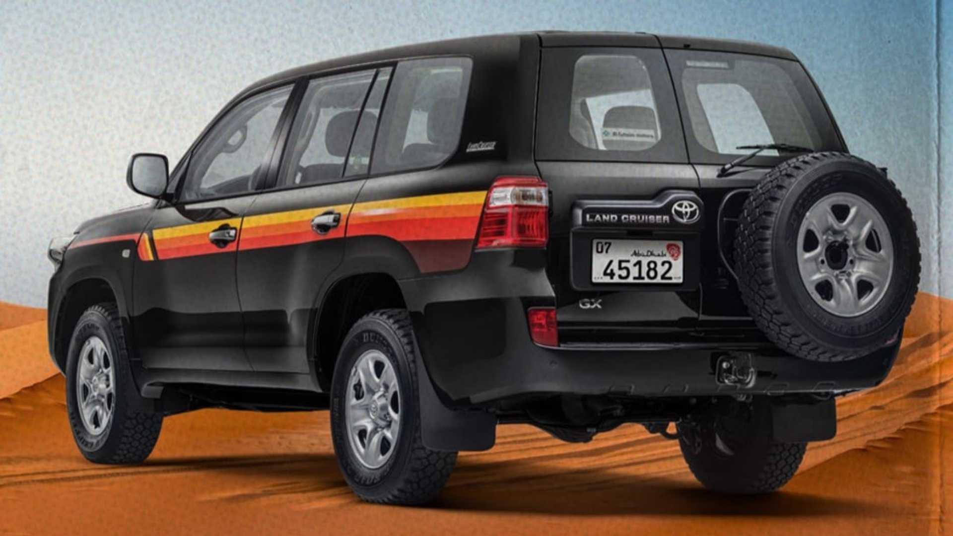 Toyota Land Cruiser получила исполнение в ретро-стиле крузак 4