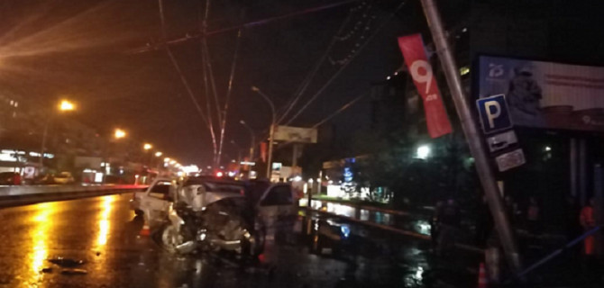 В ДТП в Новосибирске погибла девушка