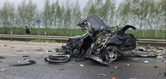 Водитель «Мерседеса» погиб в ДТП в Рязанской области