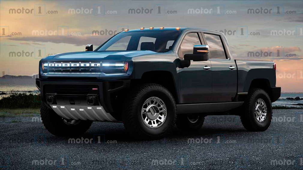 GMC Hummer EV рендер