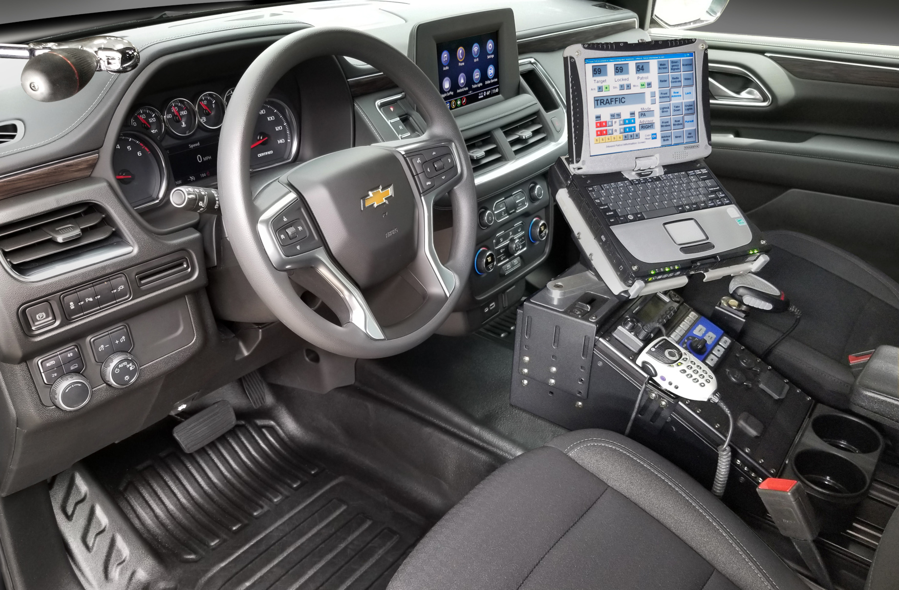 Chevrolet Tahoe получил полицейскую модификацию тахо 2