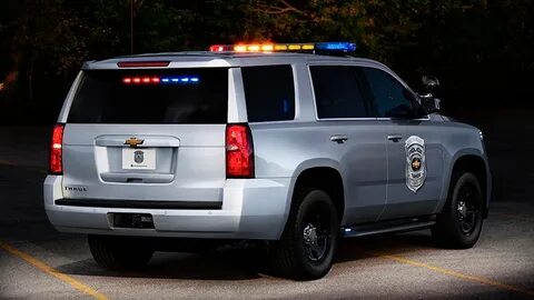 Chevrolet Tahoe получил полицейскую модификацию тахо 3