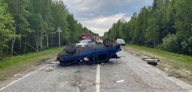 Женщина погибла в ДТП в Вагайском районе Тюменской области
