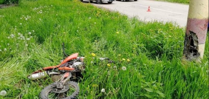 Подросток на мотоцикле погиб в ДТП под Нижним Новгородом