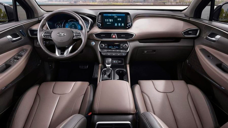 Hyundai Santa Fe салон