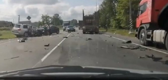 На Киевском шоссе в Ленобласти погиб человек