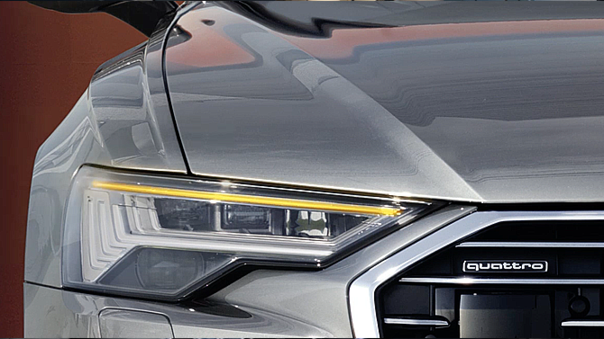 Audi A6 свет