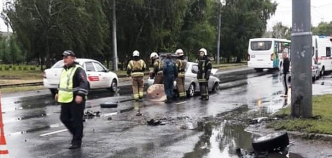 Два человека пострадали в ДТП в Омске