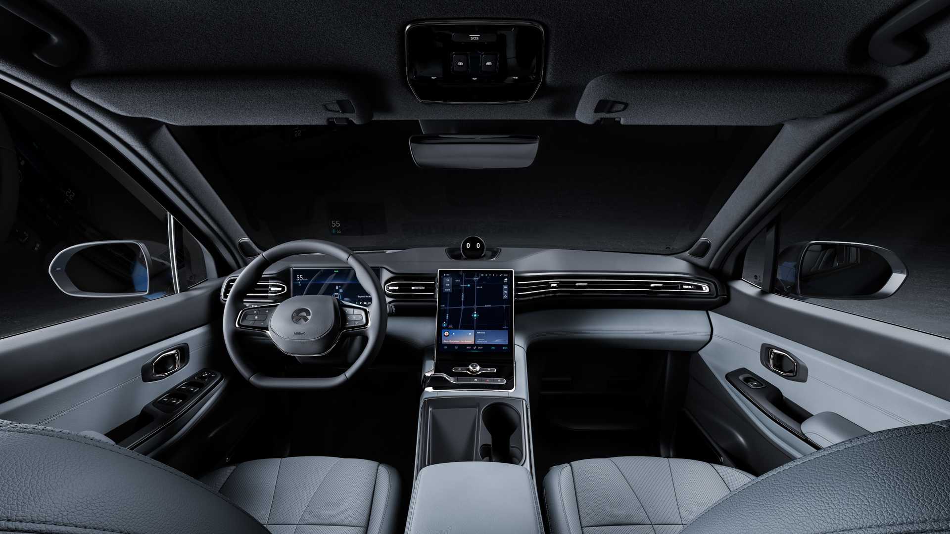 В Китае появился конкурент для Tesla Model Y нио 3