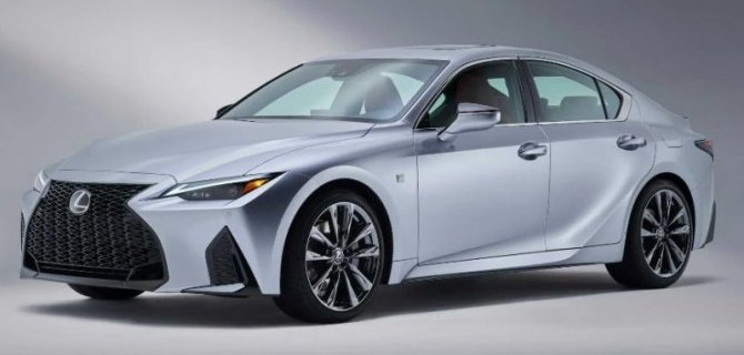 Запатентован седан Lexus IS нового поколения