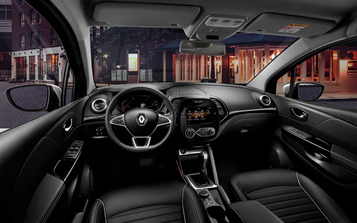 Топ-3 июльских новинок на российском авторынке Renault Kaptur салон
