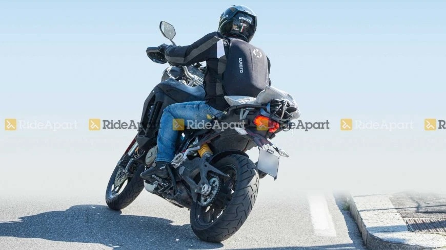 Началось тестирование обновлённого Ducati Multistrada V4 дукати 3