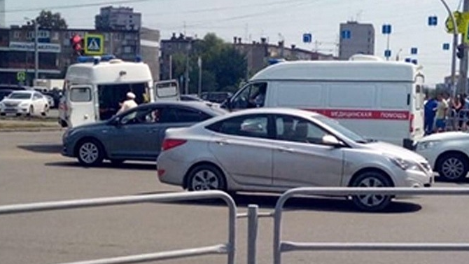 ДТП в Челябинске со Скорой помощью