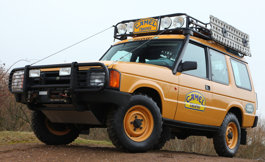 Легендарные внедорожники 90-х годов: крутые для "крутых" 1 Land Rover Discovery I для Camel Trophy
