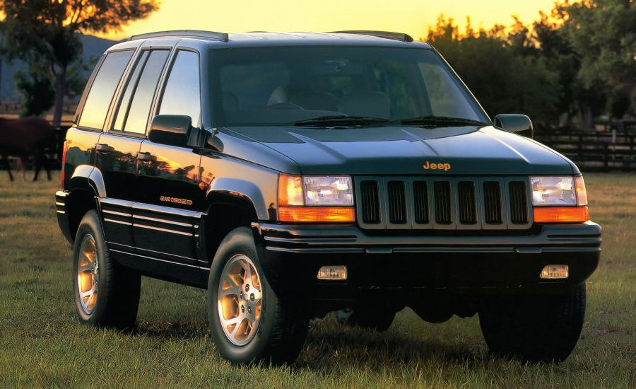 Легендарные внедорожники 90-х годов: крутые для "крутых" 5 Jeep Grand Cherokee (ZJ) 1996 года