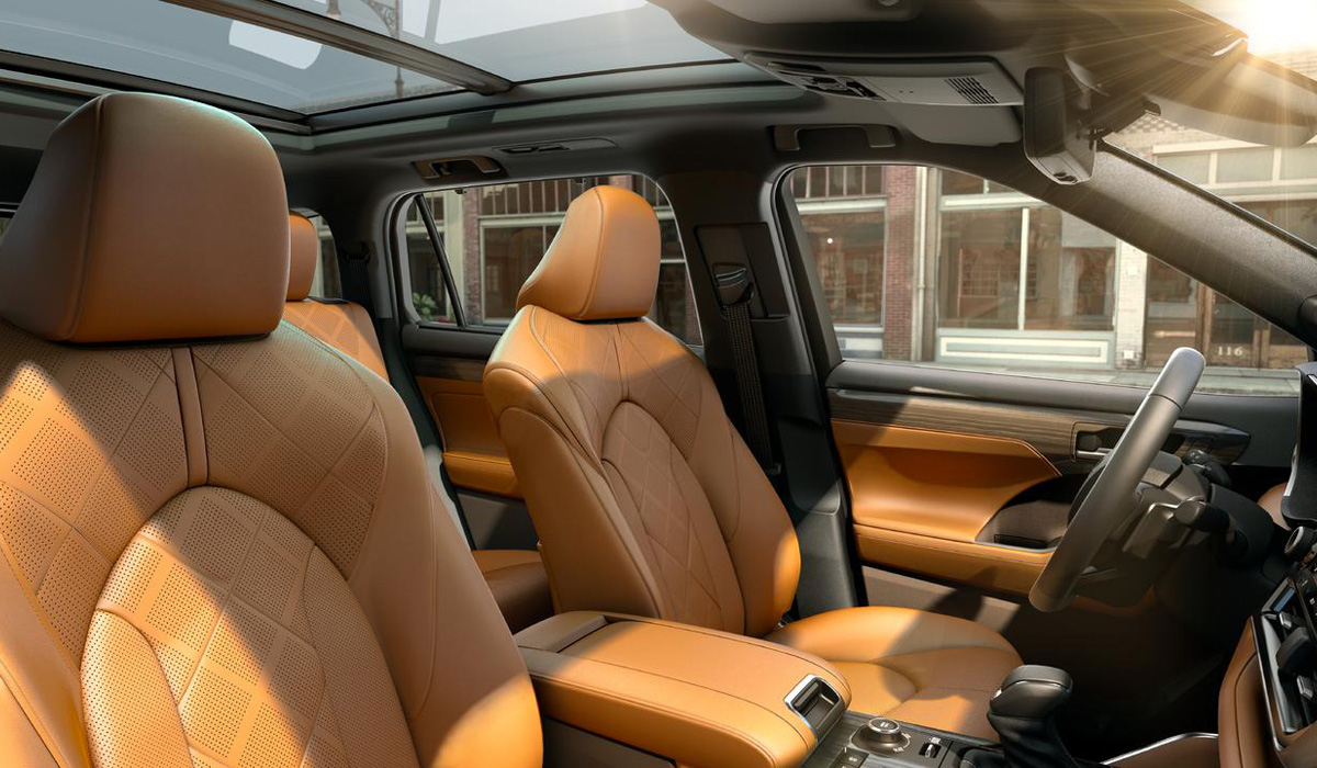 toyota highlander салон обзор