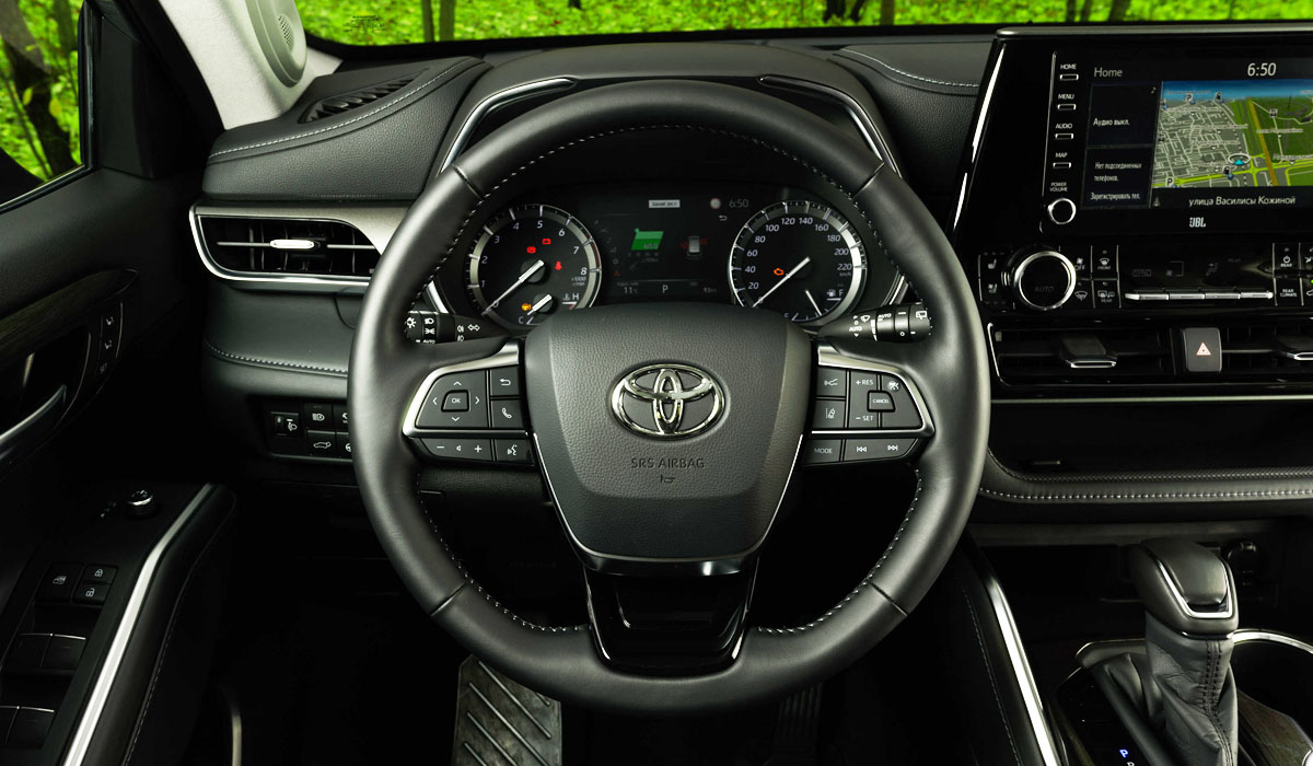 toyota highlander салон