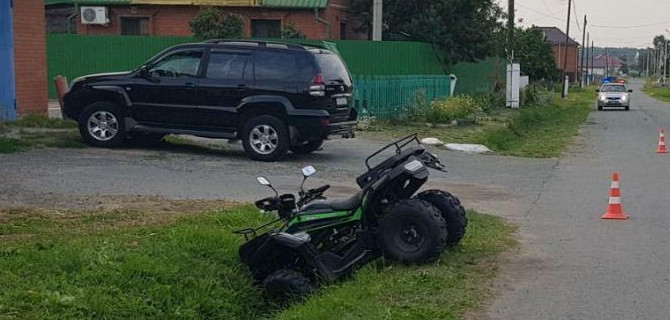 В Тюменской области произошло ДТП с участием двух детей — один сбил другого