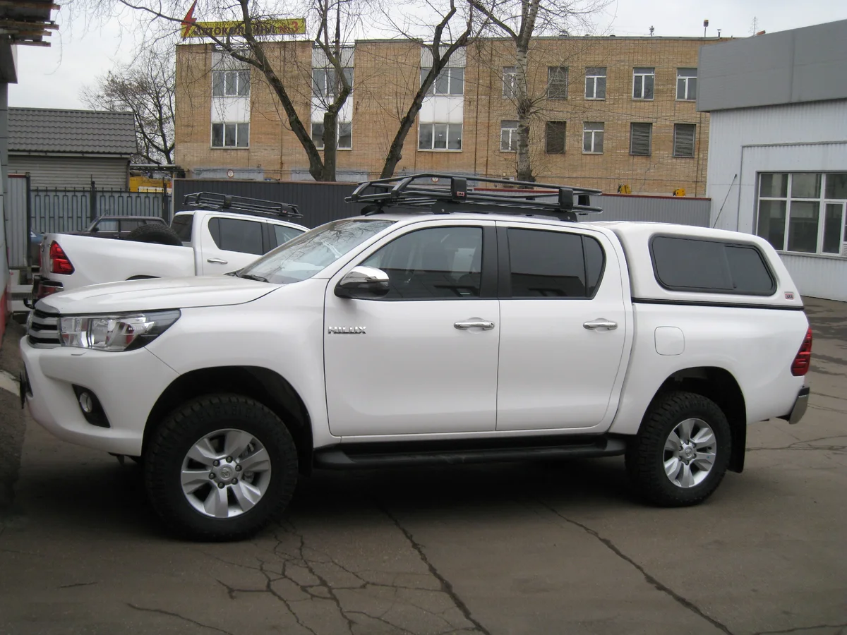 Установка кунга ARB на Toyota Hilux Установка кунга ARB на Toyota Hilux