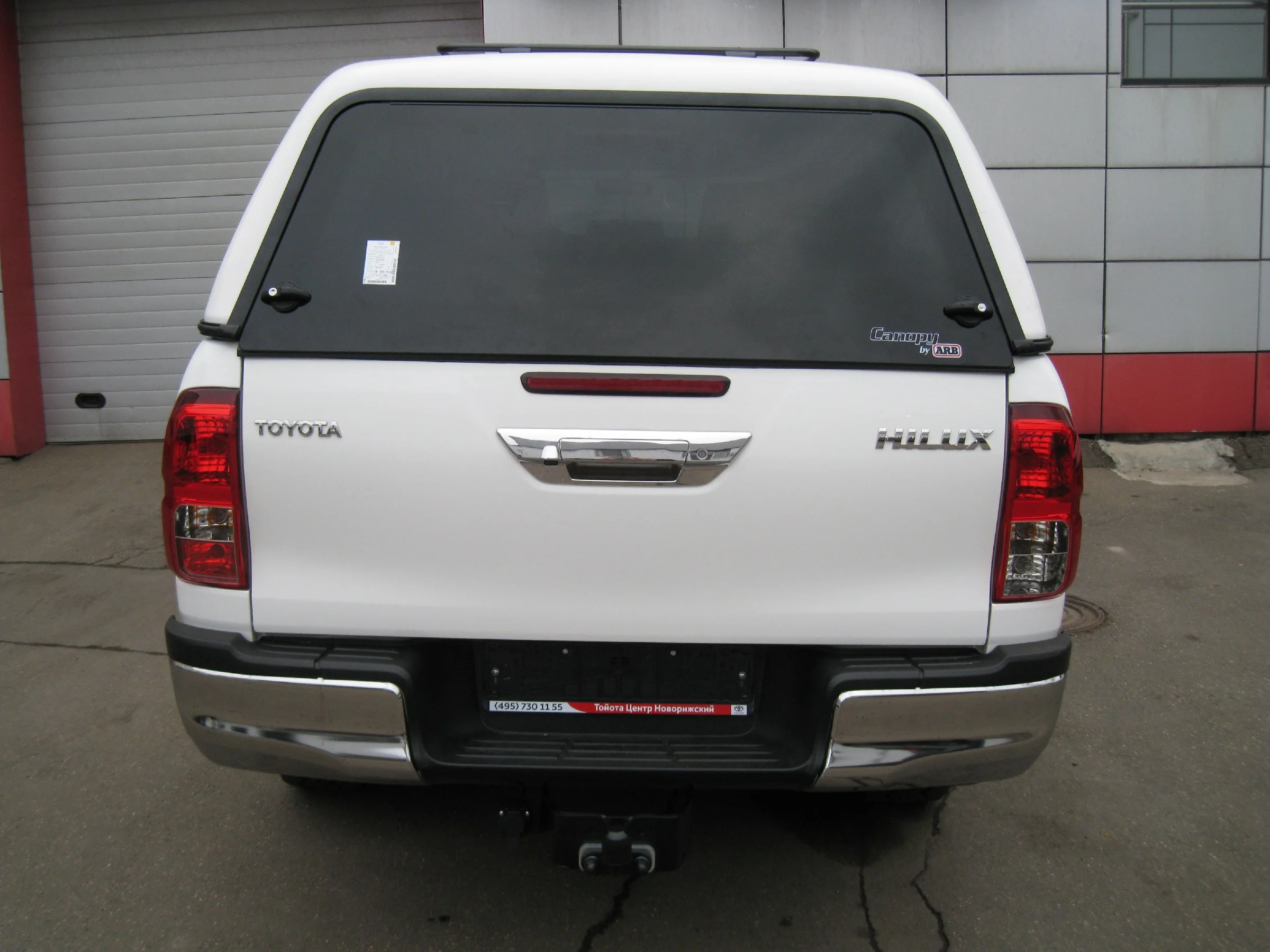 Установка кунга ARB на Toyota Hilux Установка кунга ARB на Toyota Hilux