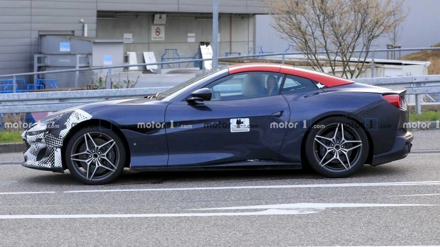 Начались испытания кабриолета Ferrari Portofino феррари 2