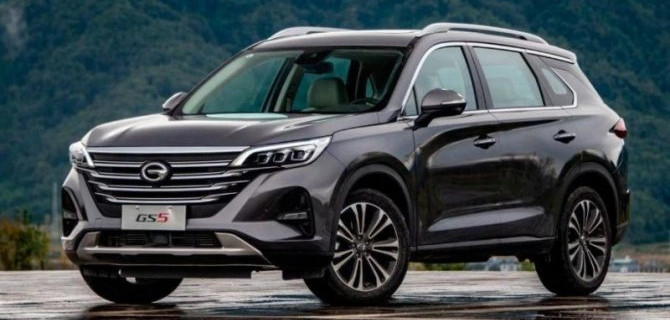 Известны российские комплектации кроссовера GAC GS5