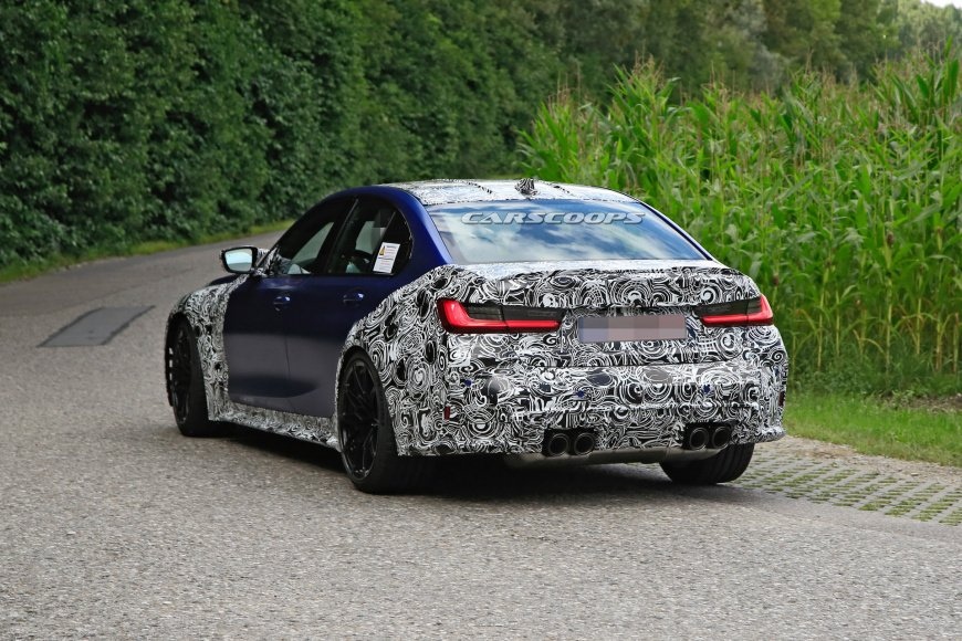 Новый BMW M3 постепенно лишается камуфляжа бмв 3 2
