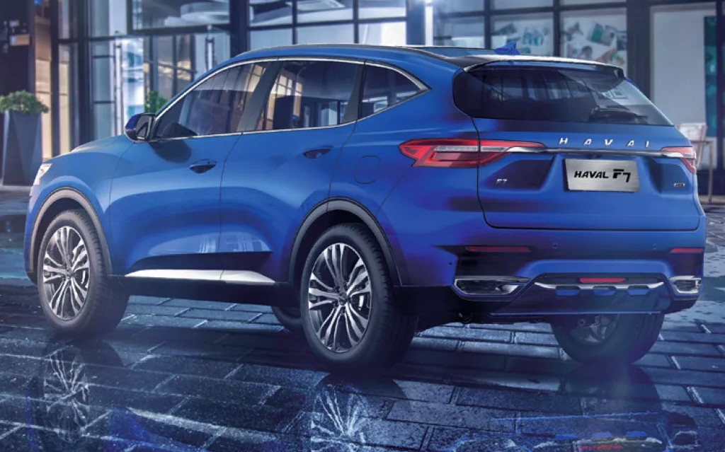 Начались продажи новой топовой версии Haval F7 р хавал 5